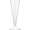 Flutes a champagne x8 plastique