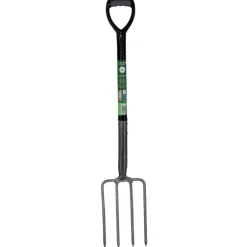 Fourche metal poignee plastique
