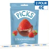 Fraise enrobee chocolat lait 90g