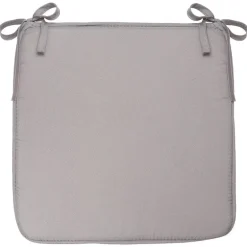 Galette de chaise 38x38cm gris c