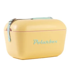 Glaciere 12l retro vintage jaune