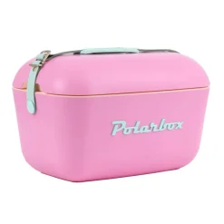 Glaciere 12l retro vintage rose
