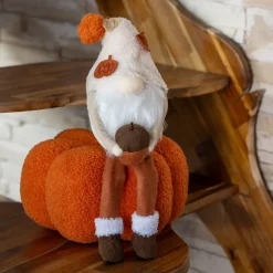 Gnome sur citrouille