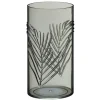 Gobelet avec motif feuillage