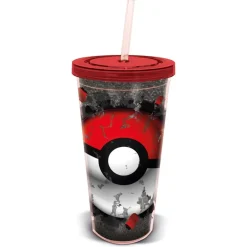 Gobelet paille 685 ml pokemon