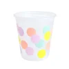 Gobelet plastique 240ml x4 color