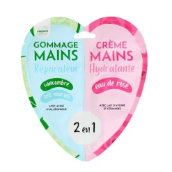 Gommage/creme hydratante mains