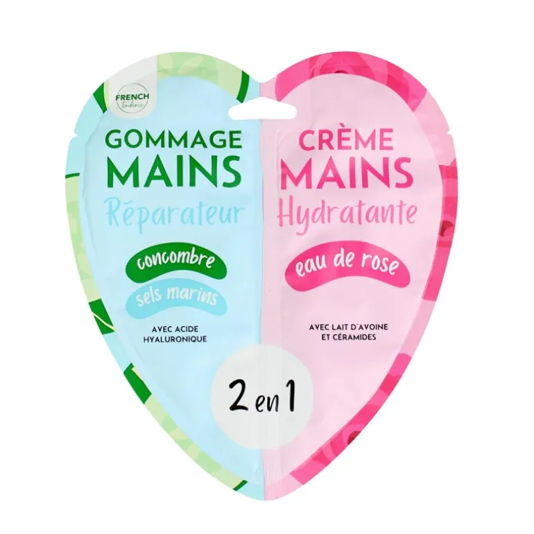 Gommage/creme hydratante mains