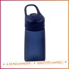 Gourde en plastique paille
