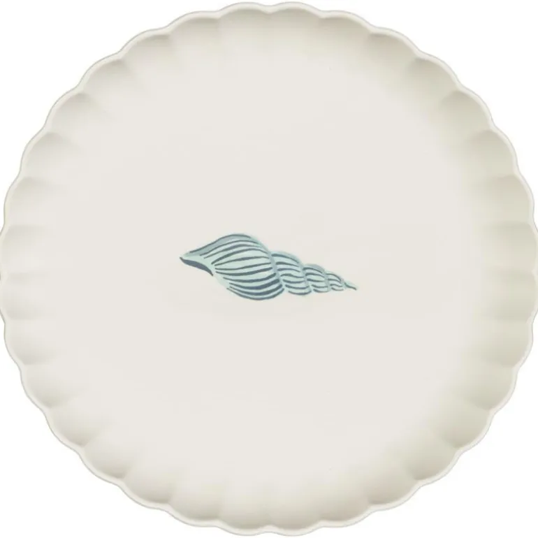 Grande assiette coquille st jacq