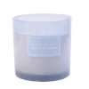 Grande bougie pot verre