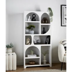 Grand meuble voute blanc / effet