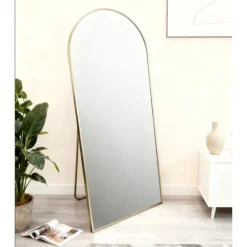 Grand miroir arche dore