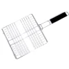 Grille de barbecue manche bois
