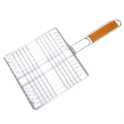 Grille de barbecue manche bois