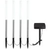 Guirlande piquet solaire x4 tube
