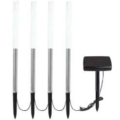 Guirlande piquet solaire x4 tube