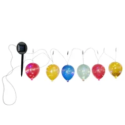 Guirlande solaire 6 ballons