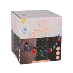 Guirlande solaire cloche multi