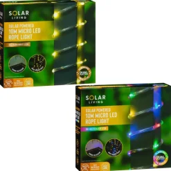 Guirlande solaire tube transp