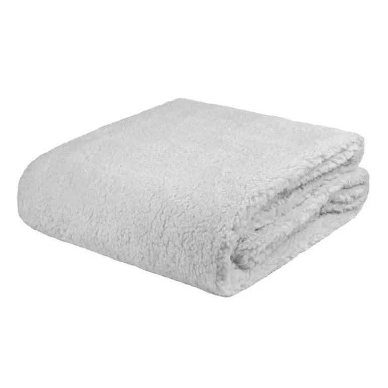 Housse de canape sherpa 2p gris