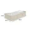 Housse de rangement sous lit bge