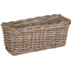 Jardiniere osier evi 30x17x15