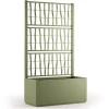 Jardiniere treillis 80x36x140cm