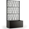 Jardiniere treillis 80x36x140cm