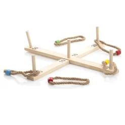 Jeu anneaux bois