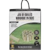 Jeu de quilles en bois nordique