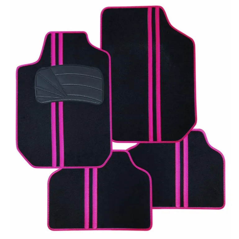Jeu de 4 tapis moquette modena