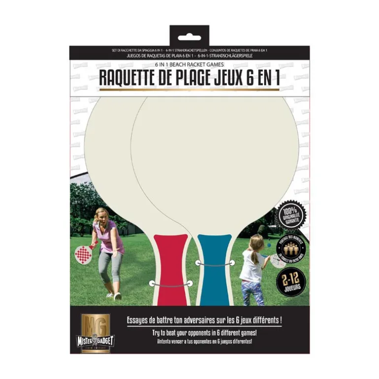 Jeu 5 en 1 raquette et jeux de s