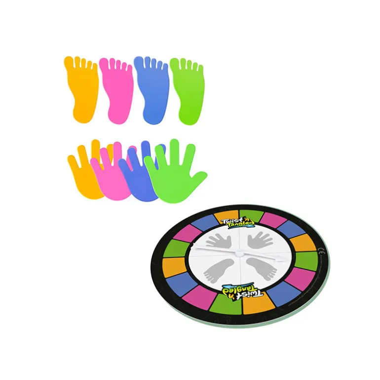 Jeu plaque tournante mains pieds