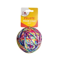 Jouet chat pelote de fils