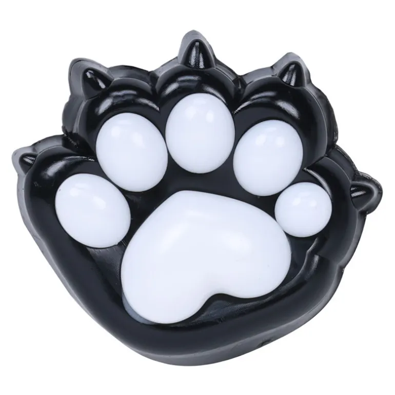Jouet etirable empreinte chat