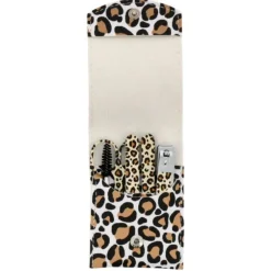 Kit manucure sourcil leopard