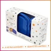 Kit repas 3 pieces bleu