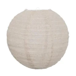 Lanterne boule lin jordy