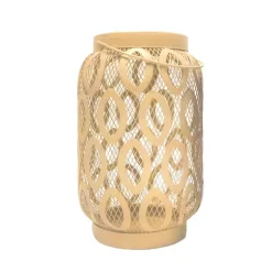 Lanterne ovale grillagee solaire