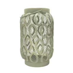 Lanterne ovale grillagee solaire