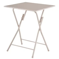 Large table pliante creme