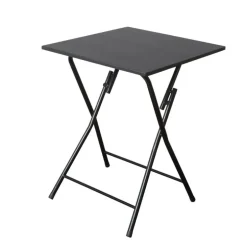 Large table pliante noir