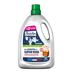 Lessive 3l+33% offert savon noir