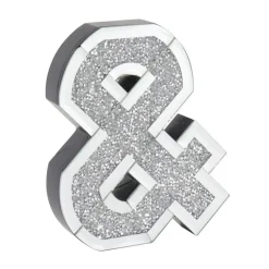 Lettre miroir strass