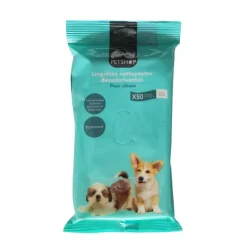 Lingettes nettoyantes animaux