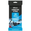20 lingettes nettoyantes vitres