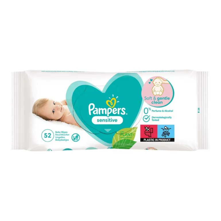 Lingettes x52 sensitive