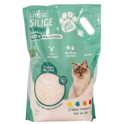 Litiere silice avec suivi sante