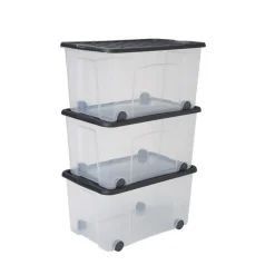 Lot de 3 boites de rangement